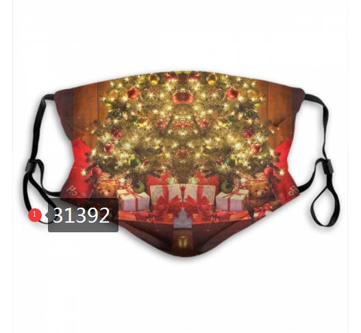 2020 Merry Christmas Dust mask with filter 31->mlb dust mask->Sports Accessory